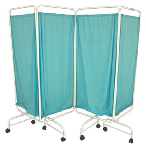 BEDSIDE SCREEN (4 FOLDS WITH CURTAINS) C-6202